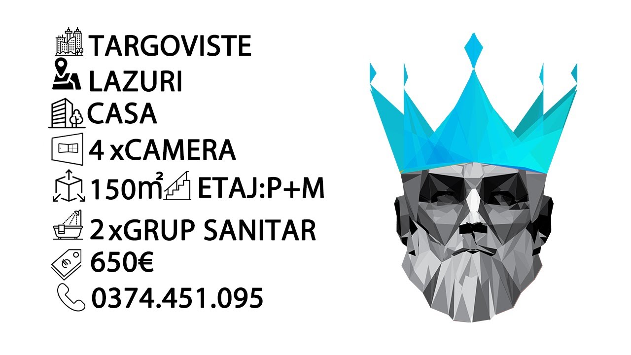 Tur video CASA NOUA MODERNA PRIMA INCHIRIERE I 150MP I ZONA LINISTITA LANGA TARGOVISTE