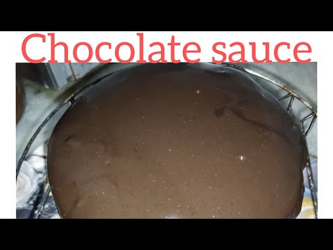 chocolate sauce || chocolate ganache quick recipe by tasty treat with arfa 🤗
