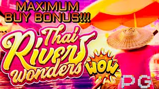 Thai River Wonders MAXIMUM BUY BONUS &amp; BET 200 🤑👌🏻| PG Soft | MW Gaming | MW Play | Casino |