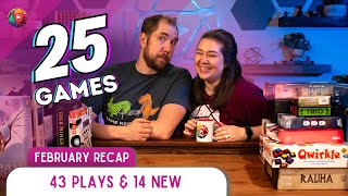 Every Game we Played in February | February Board Game Recap