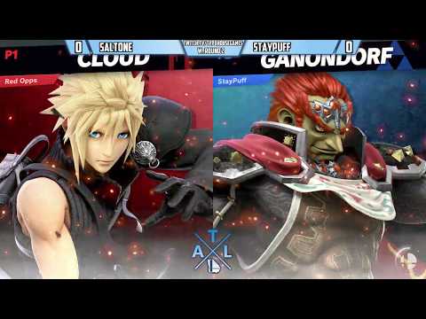 Reverse Aerial Rush February 2019 - SaltOne(Cloud/Snake) VS StayPuff(Ganondorf/Roy)- W. Round 2