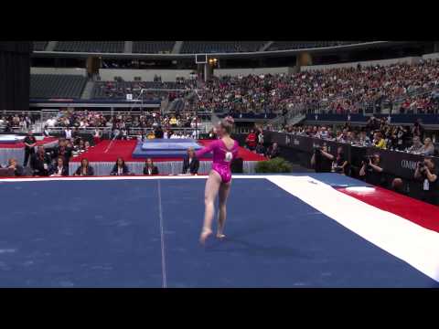 MyKayla Skinner - Floor Exercise - 2015 AT&T American Cup - NBC