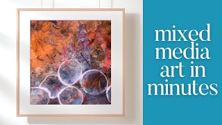 Easy Mixed Media Art Techniques Anyone Can Try!