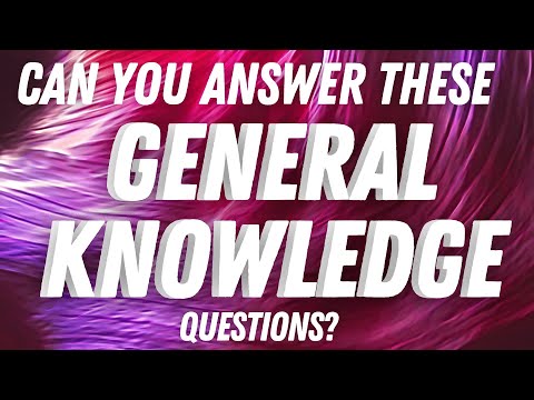 Can You Answer These General Knowledge Questions? | Ultimate Trivia Quiz Game #42