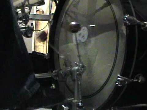 Drum kit tour / kick pedal point of view with Vruk