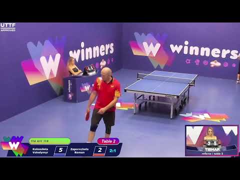 Winners League  18.08.21 Kolomiiets Volodymyr - Zaporozhets Roman 11:30