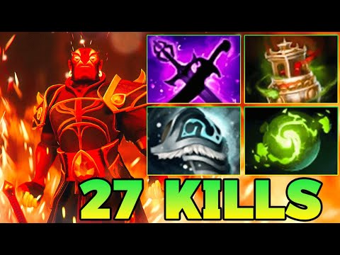 27 Kills Ember Spirit Solo Carry !! Ember Spirit Dota 2 Carry Mid Pro Gameplay Guide Build 7.39 7.40