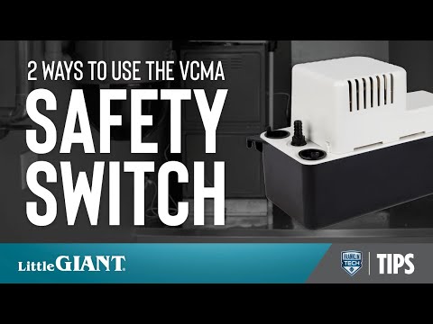2 Ways to Use the Little Giant VCMA High Water Level Switch