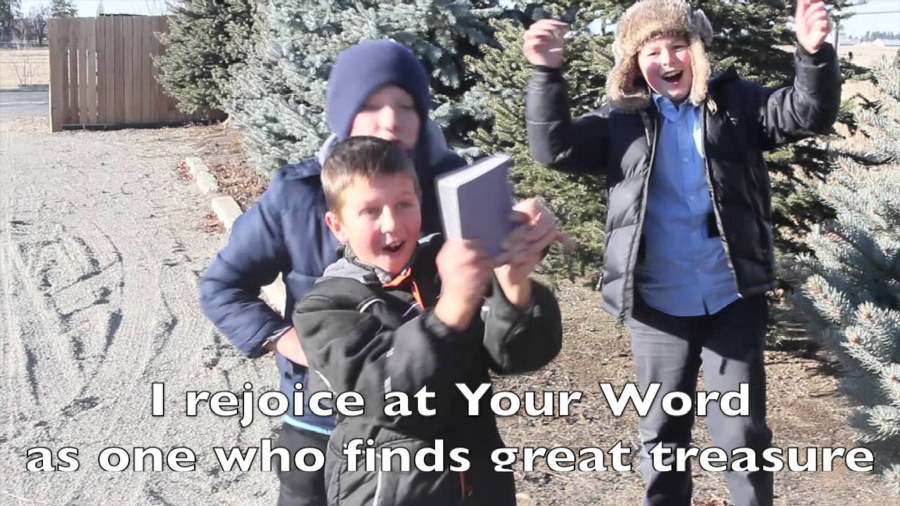I rejoice at Your Word as one who finds great treasure psalm 119:162 memory verse