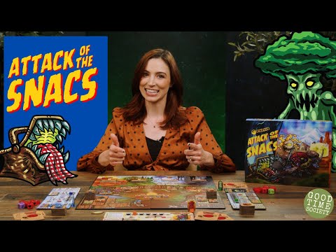 Pieland: Attack of the SNACs Board Game Preview