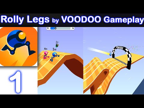 Rolly Legs by VOODOO - Game-play | Walk-through (IOS , Android) | MG Games - YouTube