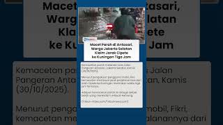 Pengakuan Pengendara Mobil soal Jarak Cipete ke Kuningan Tiga Jam Buntut Macet Parah di Antasari