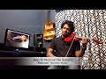AAP KI NAZRON NE VIOLIN Cover Feat Binesh Babu