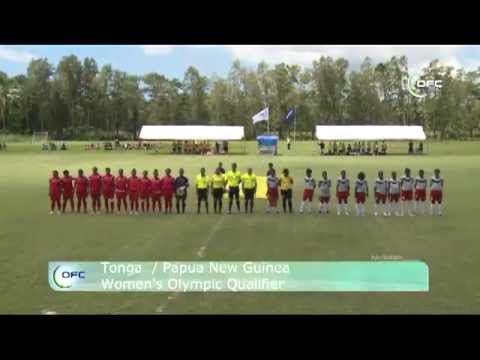 2012 OFC Women's Olympic Qualifier - Stage 1 / MD2 / Tonga vs Papua New Guinea Highlights