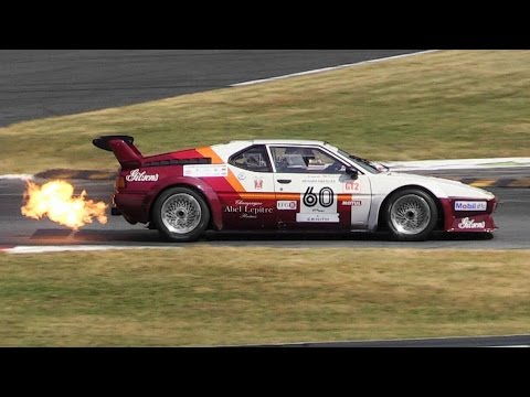 1979 BMW M1 ProCar Sound on Track & Spitting Massive Flames!!