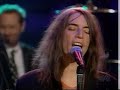 Patti Smith Dont Say Nothing Late Night With Conan O'Brien 14 nov 1997