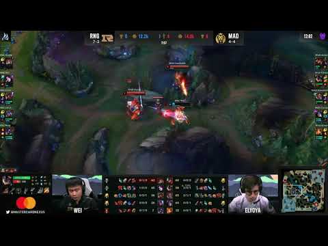 Armut almost gets a SOLO KILL on Xiaohu but then gives it to Elyoya instead - MSI MAD vs RNG 2021