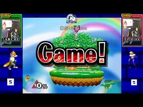 BL2 Melee - K18 | Archi (Fox) VS Captain Jack (Sheik) - Winners R2