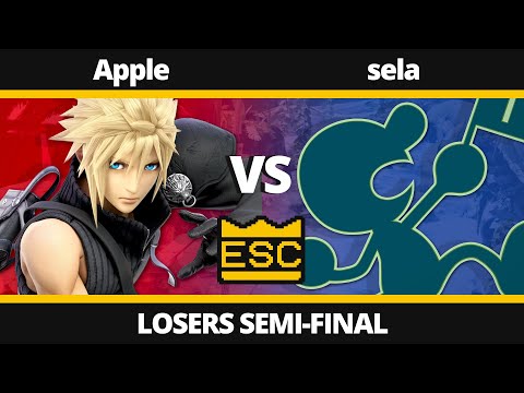 ESC 50 - Losers Semi-Final - Apple (Cloud) Vs. sela (Mr. Game & Watch) - SSBU UK Local Tournament