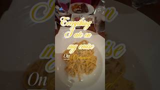 Everything I ate on my cruise part 1! So yummy! #food #vacation #foryou #carnival #carnivalcruise