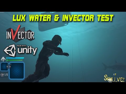 LUX Water & Invector Underwater Test | Made with Unity3D