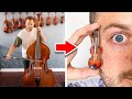 Playing World S Smallest Violin Song BUT My Instrument Keeps Shrinking