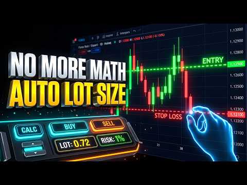 Video Fast Auto Lot Size Calculator Algo