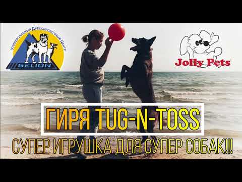 Игрушка для собак Jolly Pets TUG-N-TOSS гиря 20 см Красный (408RD) - фото 2 - id-p1897448136