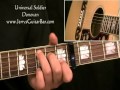 How To Play Donovan Universal Soldier (full lesson ...