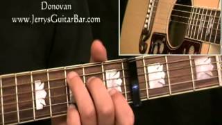 How To Play Donovan Universal Soldier (full lesson)