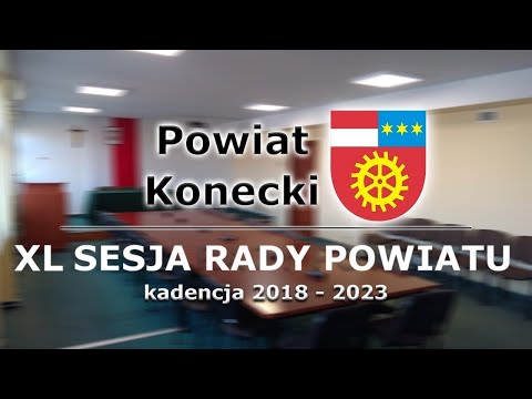Powiat Konecki - XL Sesja Rady Powiatu w Końskich (11-03-2022)