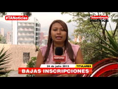 Titulares Teleantioquia Noticias AM - viernes 24 de julio de 2015
