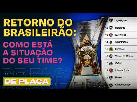 FIM DA DATA FIFA: O BRASILEIRÃO TÁ DE VOLTA! QUAL TIME VAI SER REBAIXADO? | De Placa 05/10/26