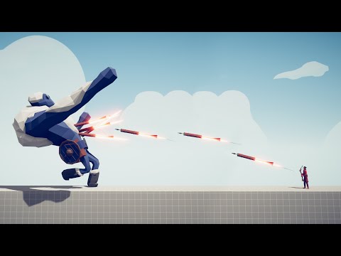 RAPID FIRE BIG FIREWORK ARCHER vs EVERY UNIT Totally Accurate Battle Simulator TABS