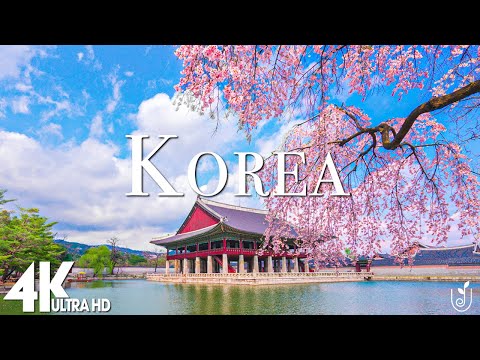 Korea 4K - Scenic Relaxation Film With Calming Music | Nature Relaxation Film (4K Video Ultra HD)