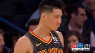 Jeremy Lin ATL Debut Highlights - 10/17/18 Hawks at Knicks