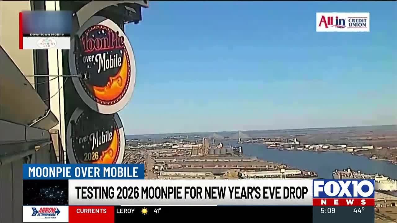 Testing 2026 MoonPie for New Year's Eve Drop