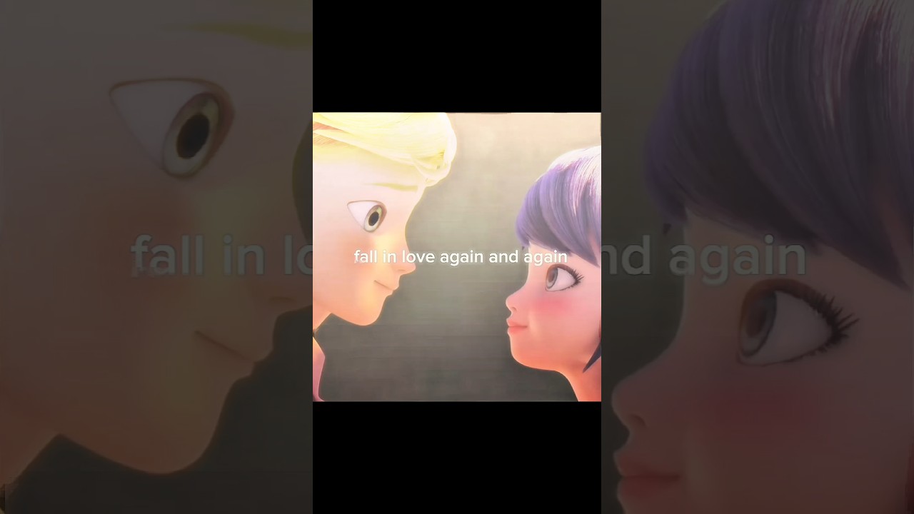 Fall in love again and again 💞 ib: sofismlb (tico teko) #miraculous #ladynoir #shorts #adrinette