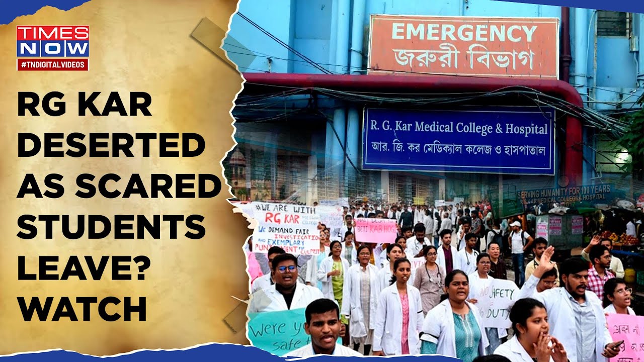 Kolkata Horror: RG Kar Deserted| More Chilling Details Out| What Students’ Lawyer Said In SC? Watch