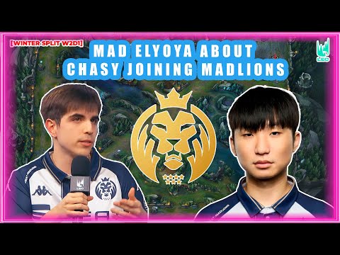 MAD Elyoya About CHASY Joining MadLions