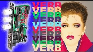 Video thumbnail for VERB - Synthrotek Modulated Reverb Eurorack Module Demo - Modular Synthesis by synthrotek