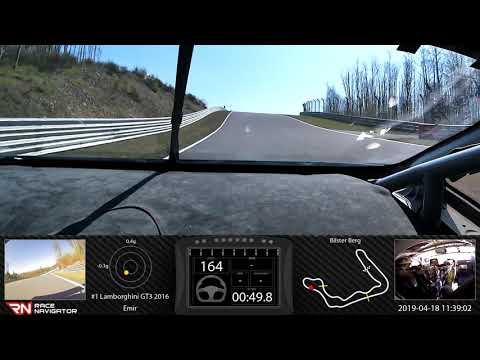 Bilster Berg, Lamborghini GT3  01:39.666