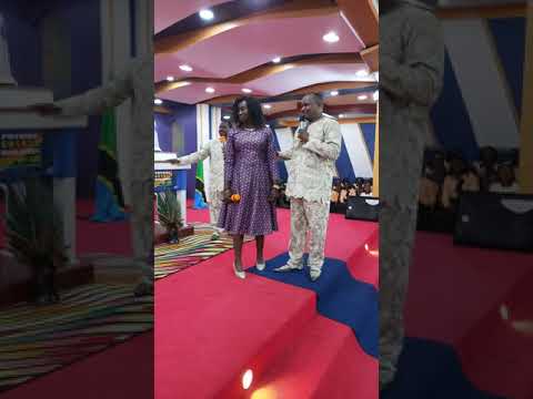 wonder chibalonza glory muliri being welcomed before I preach