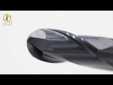 Carbide 2 flutes / 4 flutes Ball Nose End Mills In HRC58