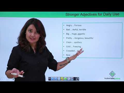 Stronger Adjectives for Daily Use