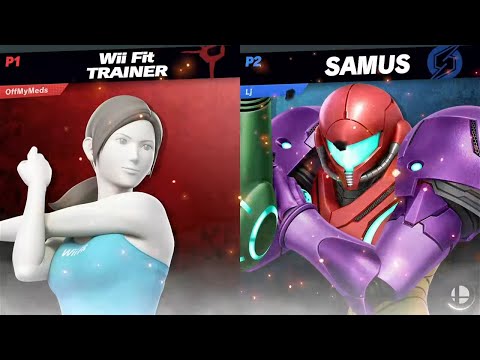 Lemonjuice (Samus) vs SuperKernel (Wii Fit Trainer) - Losers Top 8 Qualifier- Blazing Battlefield #5