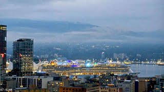 Vancouver LIVE: Anthem of the Seas & Koningsdam Cruise Ship Giants Vancouver Livestream LiveCam