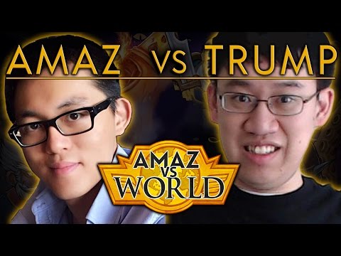 [Hearthstone] Amaz VS World: Week 1 Ep 3 - Amaz VS Trump