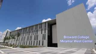 preview picture of video 'Broward College Miramar West Center – Progress Snippets – Opening Fall 2014'