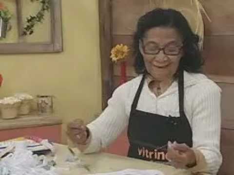 ARTE BRASIL - ENEDINA BARBOSA - BORDADO DE CRAVO EM JOGO AMERICANO (20/06/2011 - Parte 2 de 2)